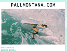 Tablet Screenshot of paulmontana.com